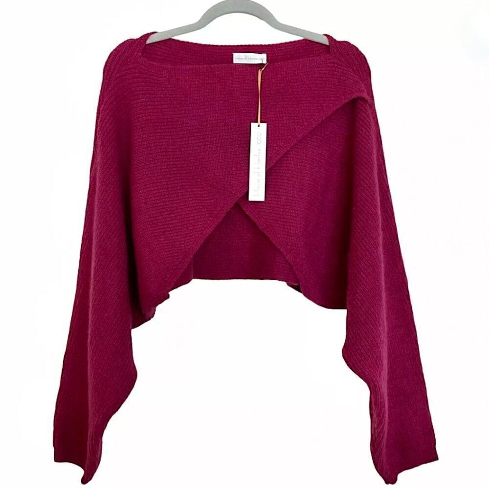 NWT HOUSE OF HARLOW 1960 Cropped Sweater OS - Picture 6 of 9
